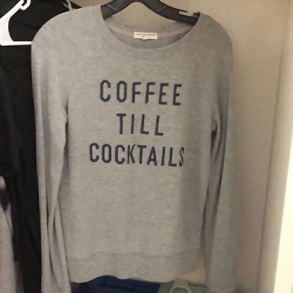 Grayson Threads Coffee Til Cocktails sweatshirt